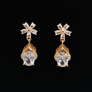 Golden Blossom Earrings