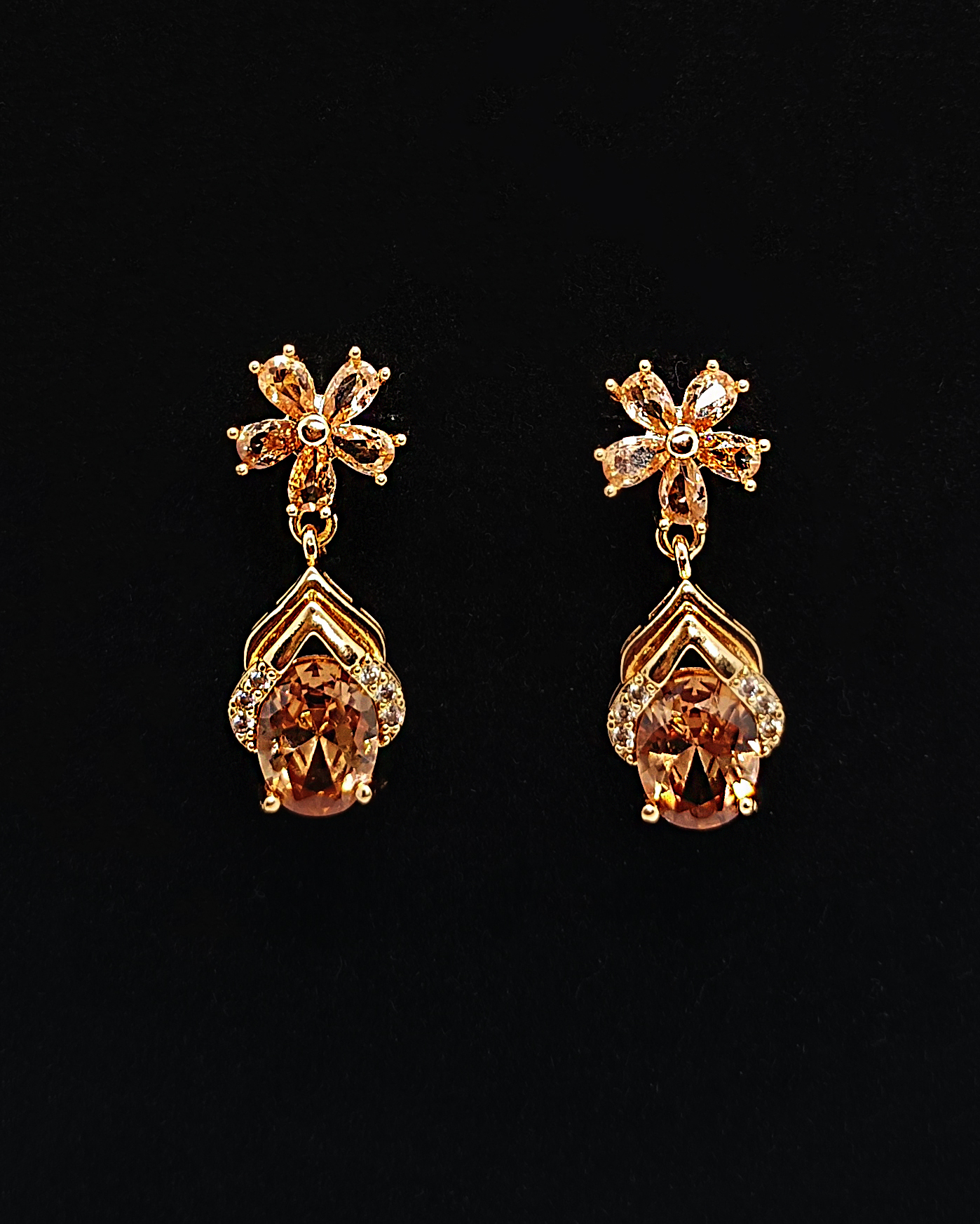 Golden Blossom Earrings - Image 4