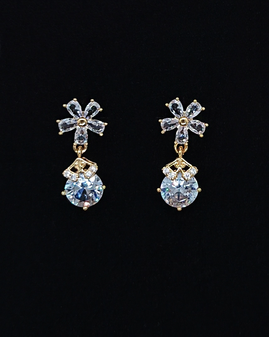 Crystal Bloom Earrings