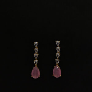 Rose Raindrop Earrings