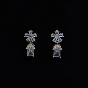 Floral Radiance Drop Earrings