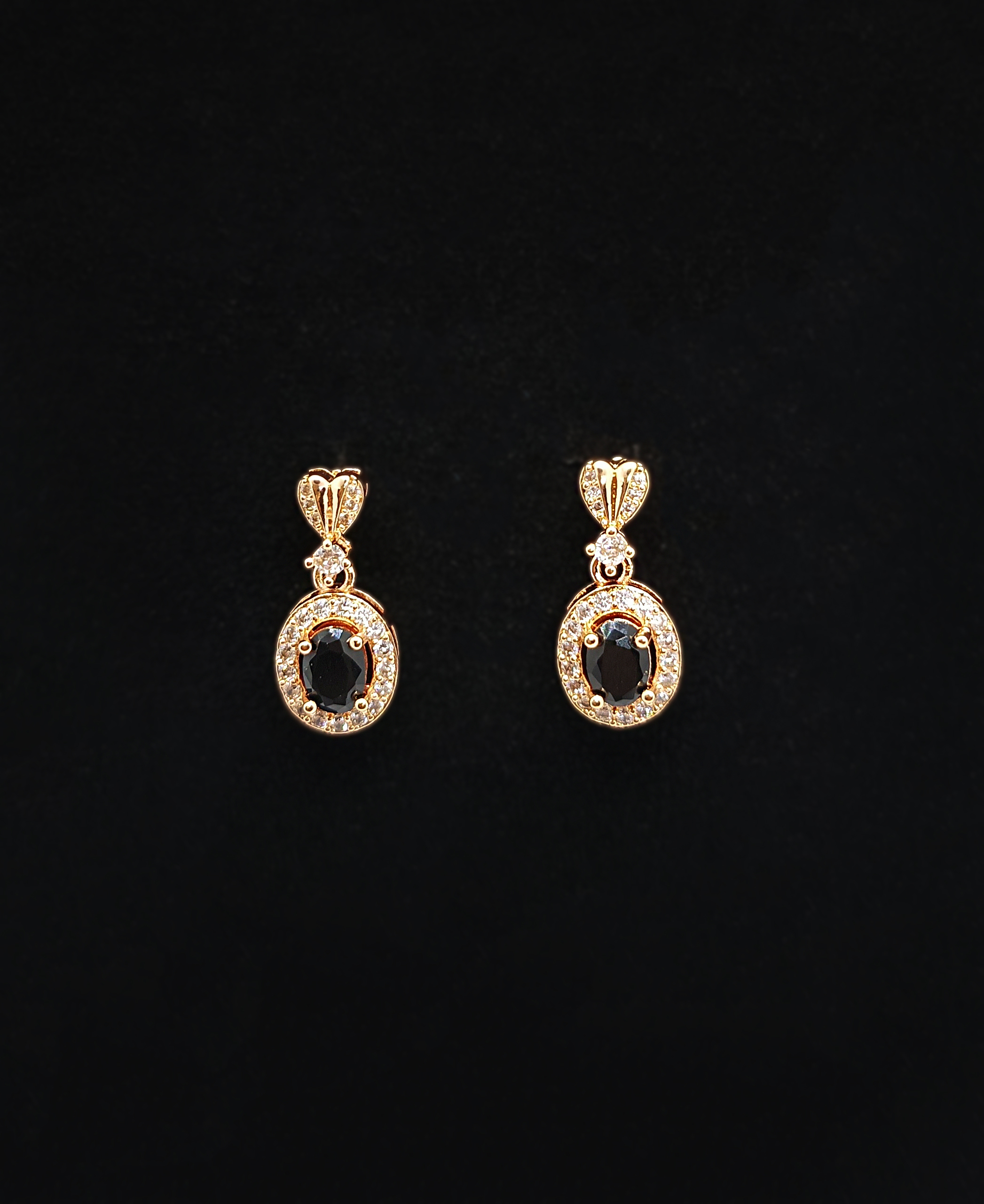 Midnight Halo Earrings